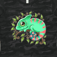 thumbnail image 4 of Inktastic Tiny, Cute Chameleon Women's T-Shirt, 4 of 5