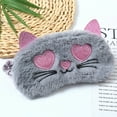 thumbnail image 4 of Cartoon Blindfold Creative Rabbit Eye Mask Cat Eye Cover Flamingo Sleep Mask, 4 of 10