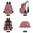 thumbnail image 4 of FORMRS Mini Backpack Purse for Women Quilted Travel Daypack Casual Shoulder Bag, Sweet Strawberry, 4 of 7