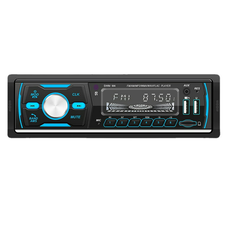 XWQ SWM-M4 Car Radio Player U Disk MP3 Player Colorful Light DAB/DAB+  Digital Signal Stereo Receiver for Automotive