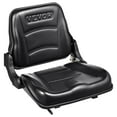 thumbnail image 1 of VEVOR Universal Forklift Seat, Fold Down Tractor Seat with Adjustable Angle Back and Micro Switch, 6.3-13.4 inch Extended Slot Comfortable Forklift Seat for Tractor Loader Excavator, 1 of 9