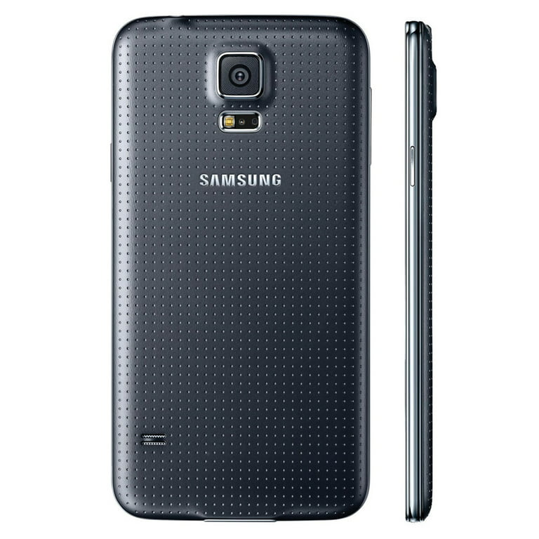 volleybal Augment hek Samsung Galaxy S5 G900A 16GB Unlocked Smartphone, Black - Walmart.com