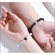 thumbnail image 2 of Pulsera de pareja de nubuck con bomba de piedra, cuerda sexual, 2 of 4