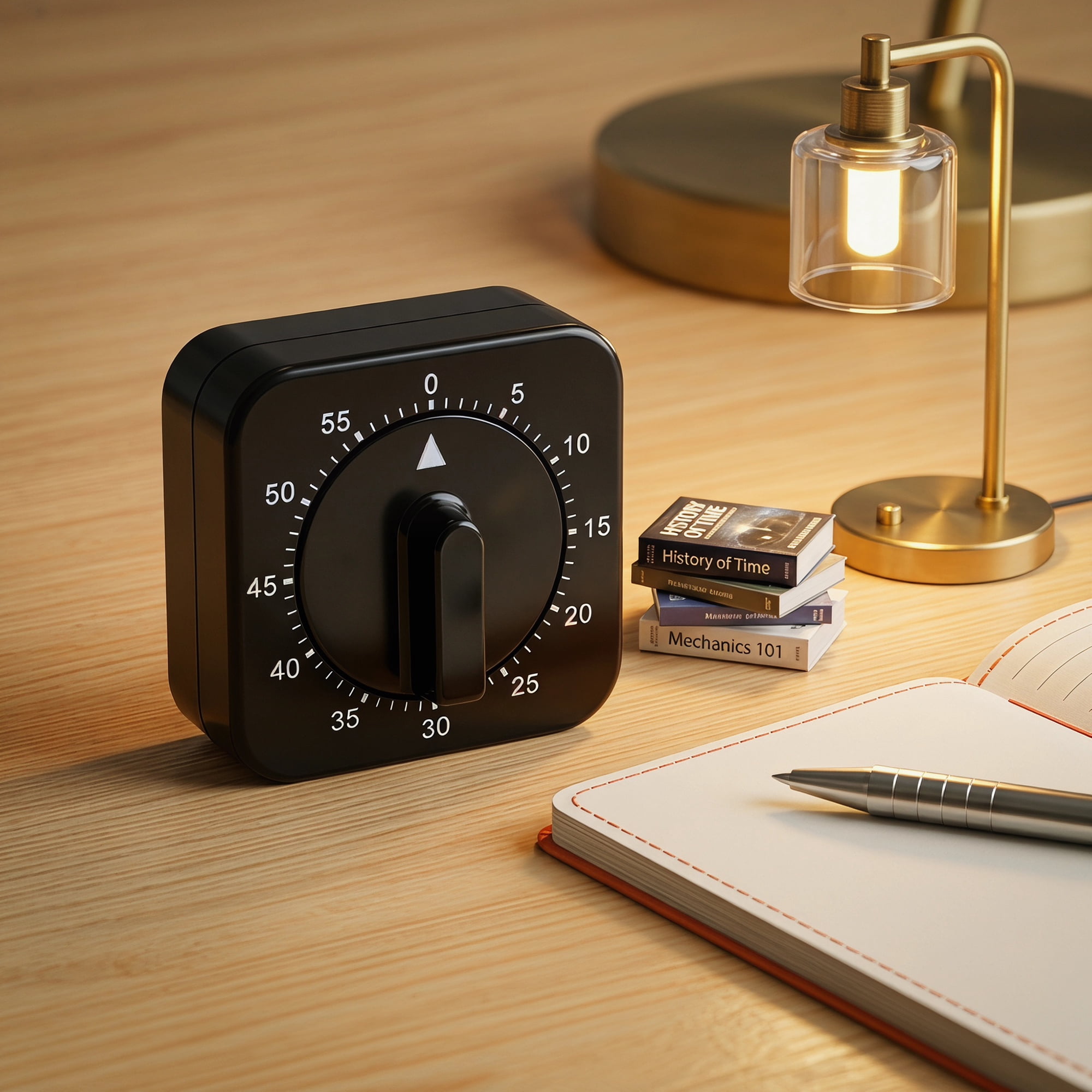 Unique Bargains 60 Minute Kitchen Digital Visual Timer for Cooking Black-C