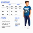 thumbnail image 6 of Pro Athlete Boys Sweatsuit Set Short Sleeve Crewneck Graphic Tees & Tricot Jogger Sweatpants 4 Piece, 6 of 7
