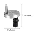 thumbnail image 2 of STRANDCHIC 4Pcs Quick Release Toilet Seat Hinges Accessories with Expanding Screws in Assorted Colors, 2 of 8