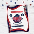 thumbnail image 3 of Spangled Stars Patriotic Letter Papers - Set of 25, American Flag stationery papers, 8 1/2" x 11", compatible computer paper, Patriotic Letterhead, 4th of July flyers, Veterans Day, Memorial Day, 3 of 5