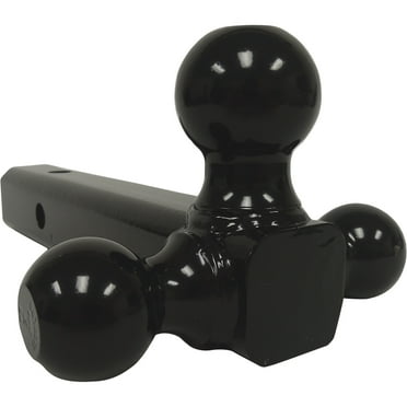 Ultra-Tow 2in. Tri-Ball Hollow Tube Mount, Class IV, Black