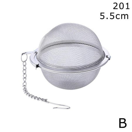 

SGACAI Strainer Clip Seasoning Ball Steel Tea Bag Infuser Reusable U0W7