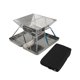 thumbnail image 5 of Parrilla de camping plegable de madera para barbacoa con bolsa de transporte de acero inoxidable PE para barbacoa de madera 31cmx31cmx21cm, 5 of 9