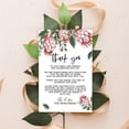 thumbnail image 4 of Koyal Wholesale Boho Protea Florals Wedding Thank You Place Setting Cards for Table Reception, Dinner Plates, 56-Pack, 4 of 5