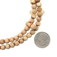 thumbnail image 4 of Sandalwood Islamic Prayer Beads 7Mm 100-Bead Scented Wood Black Tassels In Box, 4 of 4