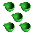 thumbnail image 2 of 10x Feeder Cage Hanging Small Green Round for Birds Budgies Parakeet Yuyangstore Tazón de loro, 2 of 8