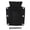 Black, variant on NFTIGB Tech Scuba Diving Backboard Cushion BCD Backplate Pad Camouflage Blue 9.84 inches / 25 cm