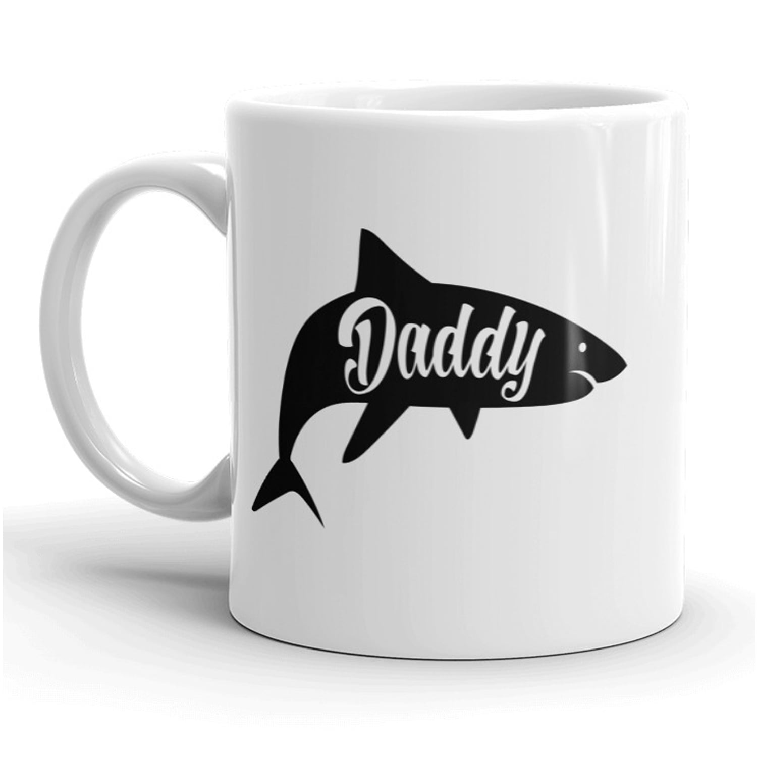 DAD SHARK COFFEE MUG 11oz  CUP FUNNY GIFT IDEA  FATHERS