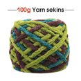 thumbnail image 4 of Advancent Hilo de tejer de 100g, bufandas de hilo para tejer a mano, gorro, gorro, hilos de ganchillo tejidos a mano, accesorio de costura para Artesanía No.26 Advancent HA009091-26, 4 of 5