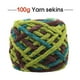 thumbnail image 4 of Advancent Hilo de tejer de 100g, bufandas de hilo para tejer a mano, gorro, gorro, hilos de ganchillo tejidos a mano, accesorio de costura para Artesanía No.26 Advancent HA009091-26, 4 of 5