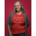 thumbnail image 2 of I'm Thankful For My Grandson Women T-Shirt, Female Medium, 2 of 4