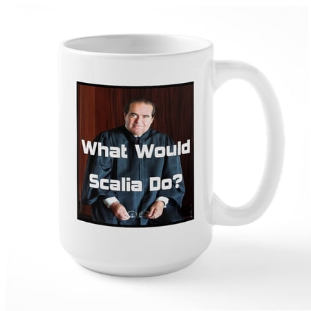 CafePress - WWSD Ceramic Mug - 15 oz Ceramic Large White Novelty Mug