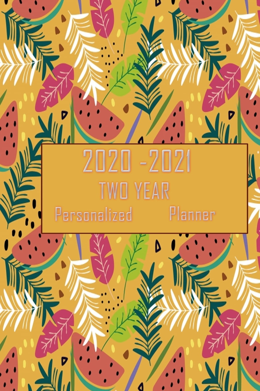 2020 2021 personalized planner two year calendar planner dated daily