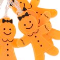 thumbnail image 4 of Shisuyan Gingerbread Man Shape Lamp String Plastic 1Pc 138X3.5X2.2In, 4 of 9