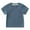 Blue, variant on Lopecy-Sta Toddler Kids Tshirt Solid Color Short Sleeve Crewneck Loose Fit Infant Baby Tops with Front Pocket 0-12 Months