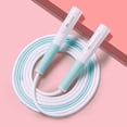 thumbnail image 3 of LJNYFDC Jumping Rope Ergonomic Skipping Rope Length Adjustable No Knot PVC Rope for Physical Testing Training Jump Rope Racing Competition, 3 of 7