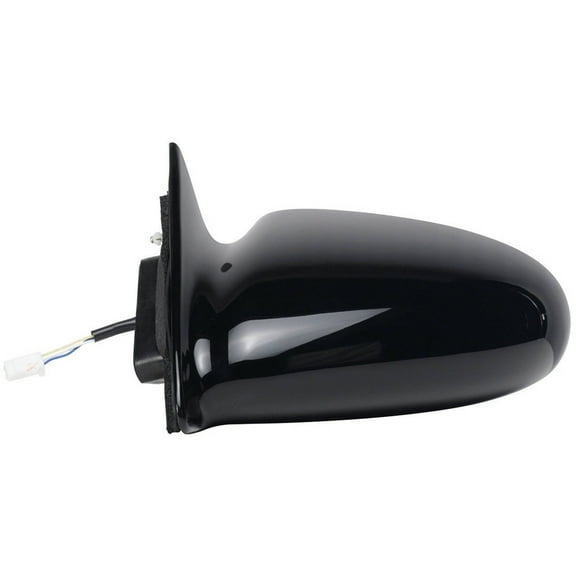 62696G - Fit System Driver Side Mirror for 93-97 Geo Prizm, black, non-foldaway, Power
