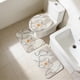 thumbnail image 5 of Alfombras de Baño Súper Absorbentes para el Piso Del Baño, Alfombra de Flanela de 3 Piezas Set 80x50cm, Espuma de Memoria Antideslizante Y Alfombras de Baño Pequeñas Lavables para el Baño, 5 of 6
