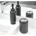 thumbnail image 2 of iDesign Steel Refillable Soap Dispenser - 3.45" x 2.65" x 8.68", Matte Black, 2 of 5