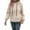 Khaki, variant on Riecok Jackets for Women Casual Long Sleeve Hooded Pullover Drawstring Fleece Coats Solid Color Cozy Everyday Clothes