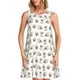 thumbnail image 1 of Balery Pugs Vestidos de verano para mujer con estampado: vestido holgado sin mangas, vestido playero informal y cómodo para días calurosos., 1 of 7