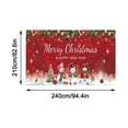 thumbnail image 1 of Fiudx Ofertas Flash Del Día Solo En Línea Póster De Cubierta Navideña Para Puerta De Garaje, Murales De Pared, Invierno, Exterior, Decoración De Puerta Grande Para Decoración Interior Y Exterior De N, 1 of 1