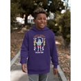 thumbnail image 2 of Party Robot Hoodie Juniors -Image by Shutterstock,  Large, 2 of 4