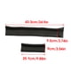 thumbnail image 3 of Cinta autoadhesiva para puerta de automóvil Etiqueta adhesiva para puerta de automóvil Cubierta protectora decorativa Placa de pie de goma Umbral antideslizante Reemplazo Wrangler 4 PCS Vogacara VI001736-00B, 3 of 6