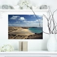 thumbnail image 1 of Bright Seashore with Blue Waters - Extra Large Seashore Canvas Art, 1 of 3