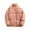 Pink, variant on Christmas Clearance! AIEOTT Mens Fleece Puffer Jacket Button Front Full Zip Up Winter Puffer Coat Solid Color Stand Collar Casual Outerwear