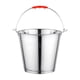 thumbnail image 1 of Cubeta para champán Strade Fareast Limited aislada para bebidas Acero inoxidable 7L, 1 of 8