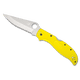 thumbnail image 3 of Spyderco Knives Stretch 2 XL Salt LW C258SYL Yellow FRN Serrated H2 Steel Knife  Cuchillo, 3 of 3