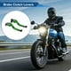 thumbnail image 2 of Palancas de freno y embrague cortas y largas únicas para Yamaha YZF R1 09-14, palanca de freno ajustable en 6 posiciones, aleación de aluminio, mango verde con extremo negro, 2 of 6