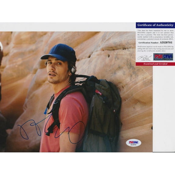 James Franco Signed Autograph 8x10 Photo PSA/DNA COA #2