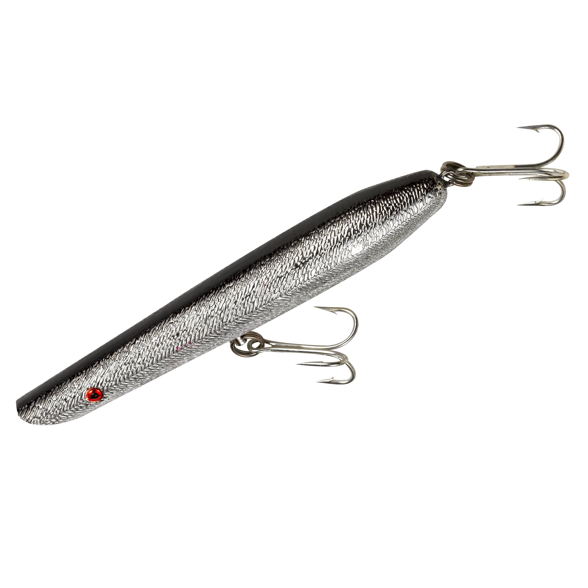 Cotton Cordell Pencil Popper Topwater Chrome Black 6" 1 oz.