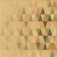 thumbnail image 1 of Ahgly Company Indoor Square Patterned Cinnamon Brown Area Rugs, 6' Square, 1 of 6