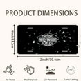 thumbnail image 2 of License Plate, Harley Davidson Logo Decorative Front,Personalized Stainless Steel License Plate Cover For Men Women,12.2" X 6.2", 2 of 7