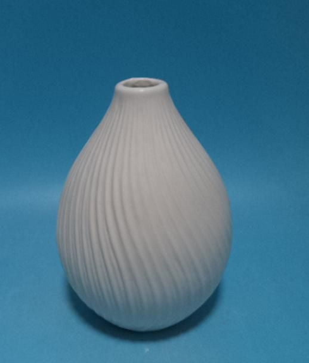 WHT SM BUD VASE
