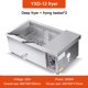 thumbnail image 3 of Freidora eléctrica comercial de gran capacidad de 3000 W para freír bolas de cáñamo con temperatura constante automática, 3 of 5