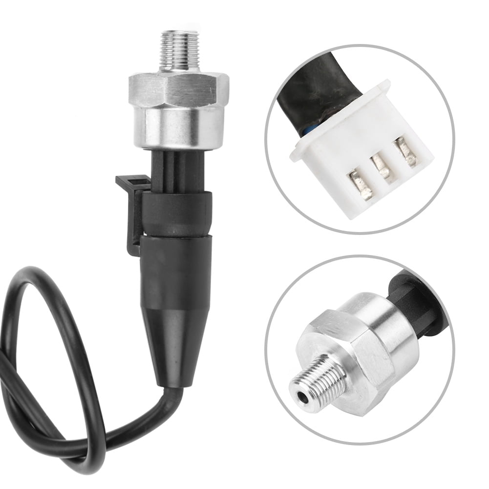 100PSI Psi Pressure Transducer 1//8NPT Thread Stainless Steel Pressure Transducer Sender Sensor for Oil Fuel Air Water