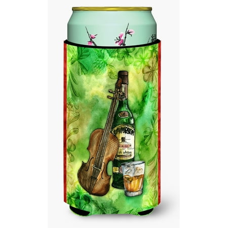 Irish Whiskey and Music Tall Boy Beverage Insulator Hugger