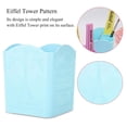 thumbnail image 4 of Soporte para bolígrafo de 4 rejillas, caja de almacenamiento para herramientas de uñas, papelería, contenedor de herramientas para cosméticos y manicura con patrón de la Torre Eiffel, 4 of 7