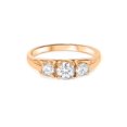 thumbnail image 2 of 1ct Three Stone Diamond Ring 14K Yellow Gold, 2 of 3